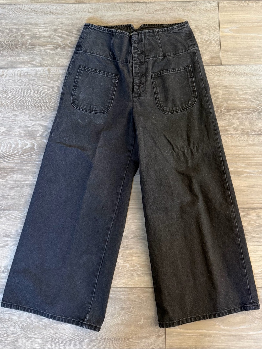 Free people wide leg jean